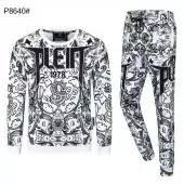 2021 nouveau survetement philipp plein homme  1978 dollar white